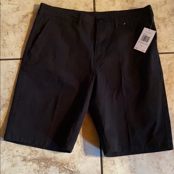 Hurley Black Shorts Size 33 NEW